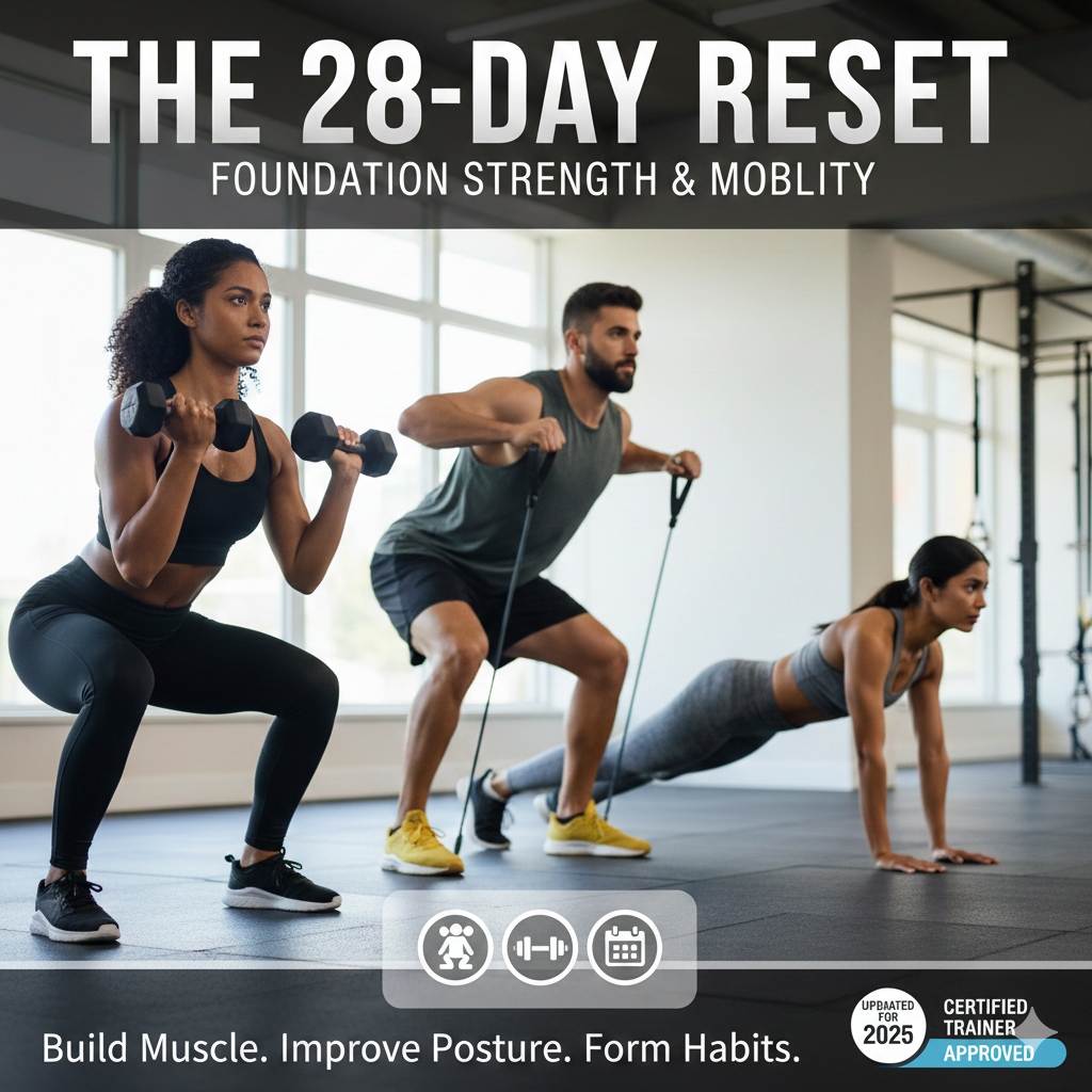 Comprehensive functional strength training program - The 28-Day Reset