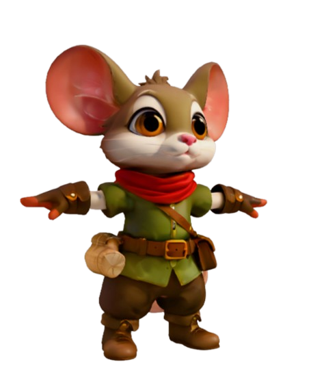 3D Mouse Character