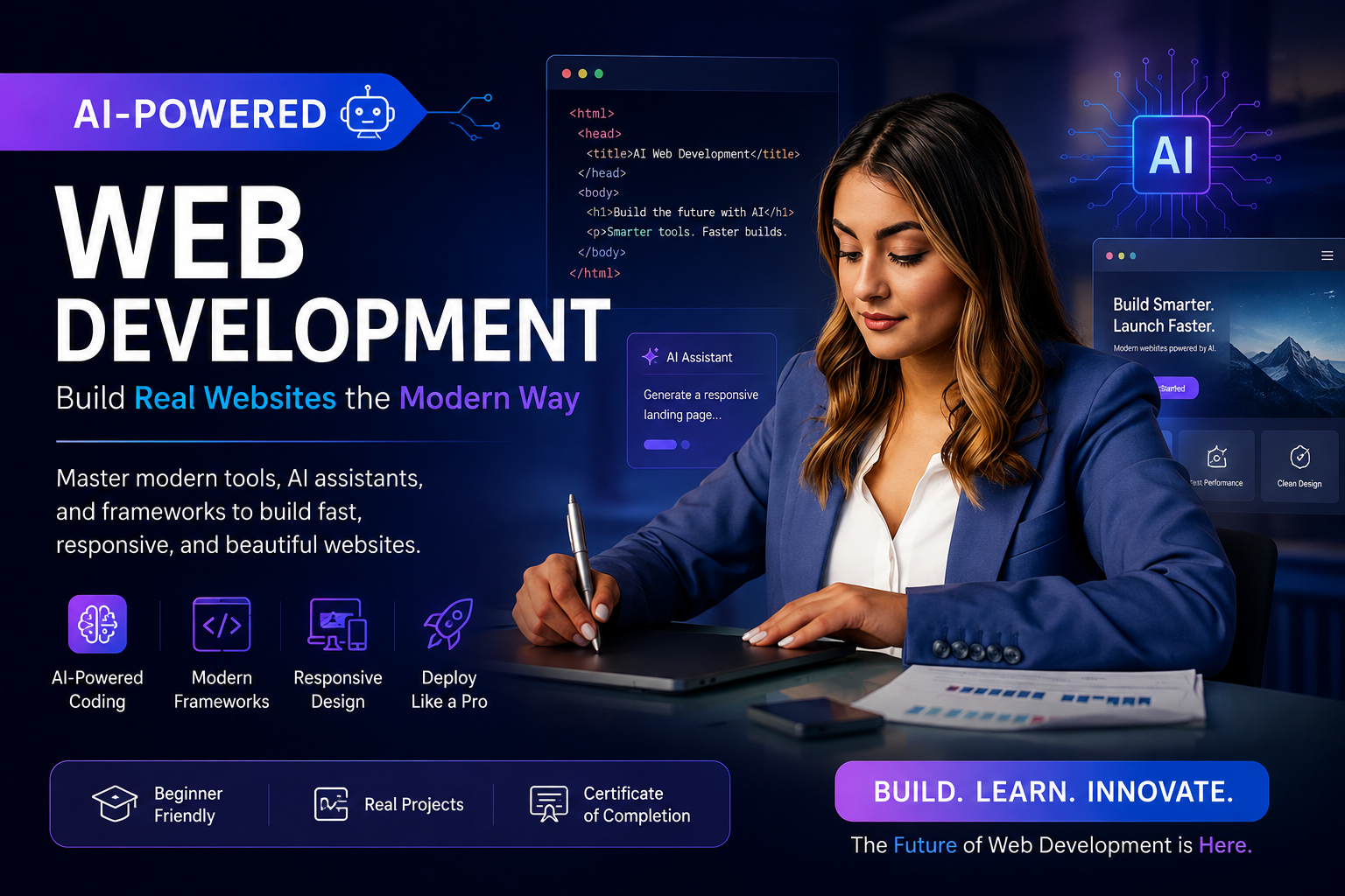 Web Development Bootcamp — From Zero to Your First Live Website